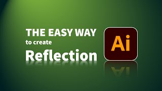 How to create reflection shadow in Adobe Illustrator