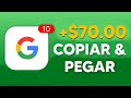 [DEBES COPIAR y PEGAR] Como Ganar $1000 Dolares al Mes (Dinero Por Internet Con Google En UN MES)