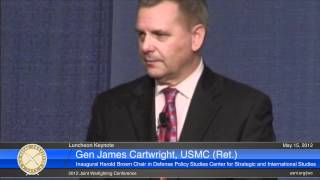 Luncheon Keynote: Gen James Cartwright, USMC (Ret.)