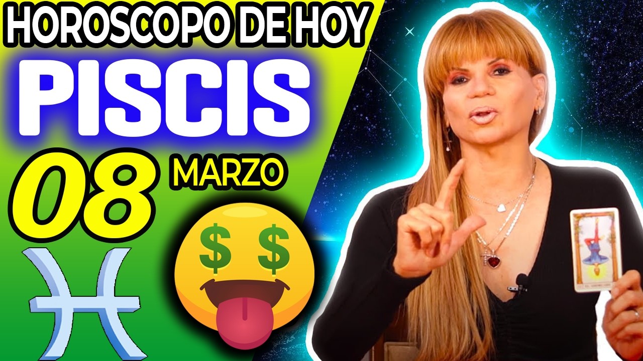 PISCIS ♓💸TE LLEGA UNA IMPORTANTE SUMA DE DINERO🤑 Horóscopo De Hoy 8 De ...