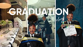 GRADUATION VLOG: x2 Graduate, My Mom Got Me A NEW CAR🥺, Graduation Ceremony & Dinner | Wits 