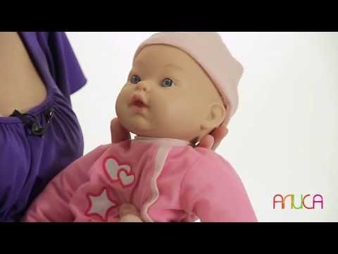 Пупс Arias функциональный с 2 погремушками