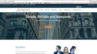 2. Pages and Menus - Wordpress Training
