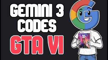 Gemini 3 Makes GTA From Scratch (Gemini 3 Coding Tests)