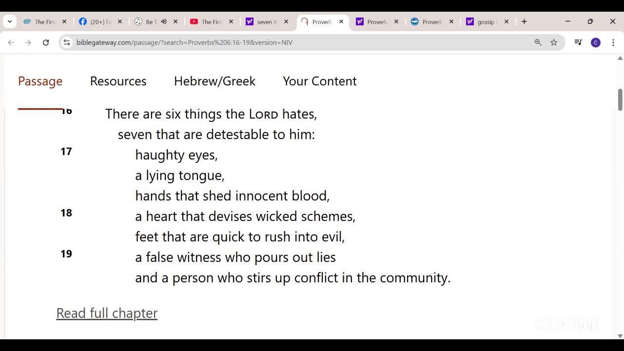 The First Step in Acceptance   Prov. 28:3   1July 2025