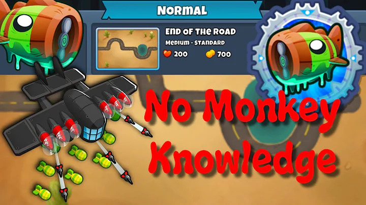 Bloonarius Normal Tutorial / Guide - No Monkey Knowledge & No Abilities - BTD6