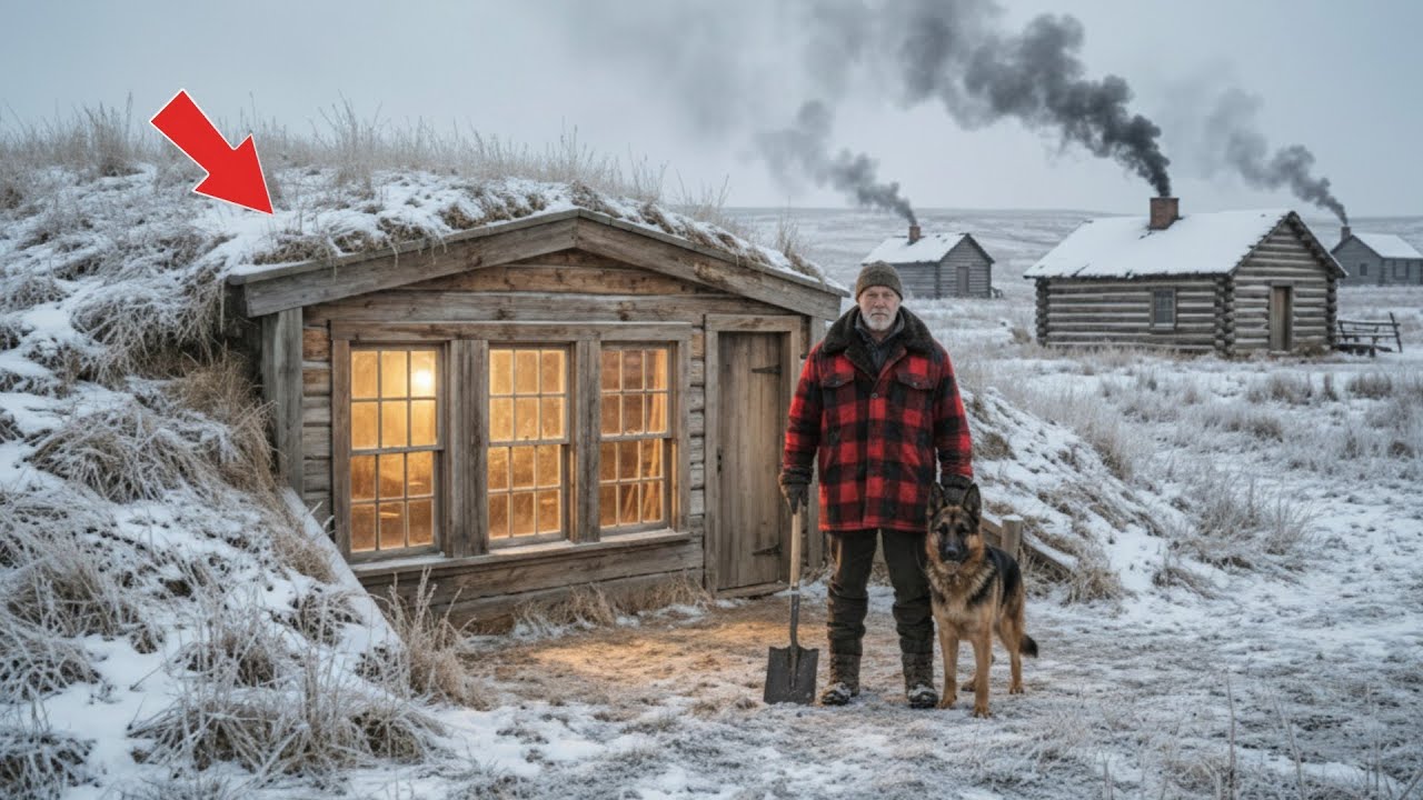 Everyone Laughed at This Veteran’s Underground House — Until Winter Proved It Warmer Than Cabins