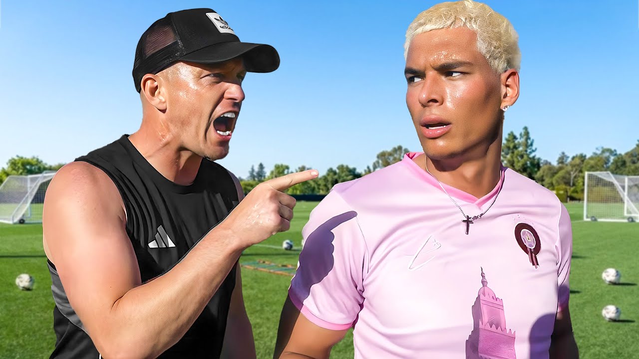 Surviving The HARDEST Pro Football Drill With LAFC Players..