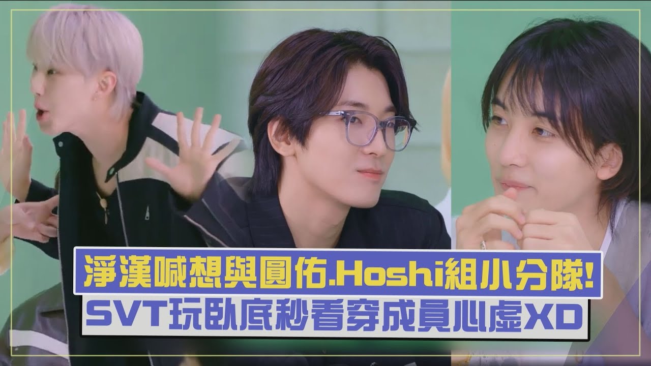 【SEVENTEEN】玩臥底與Hoshi對看心虛被抓包XD  淨漢爆私心想與他們組小分隊