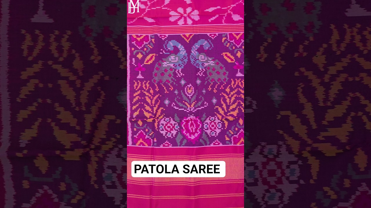 Semi Ikkat Patola Saree