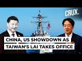 Chinese jets  ships circle taiwan us sends destroyer as tensions soar ahead of lais inauguration