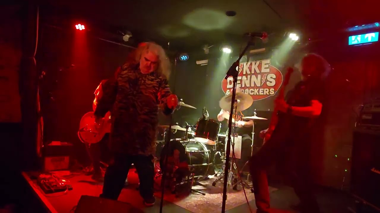 'Dikke Dennis en de Røkers'(NL) live at the LittleDevil Bar in Tilburg(NL) januari 11, 2025
