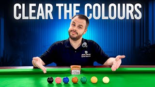 How To Clear The Colours In Snooker (Guaranteed 27 Break)