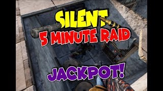 Rust Raids - 5 Minute Silent Raid - Jackpot !!!