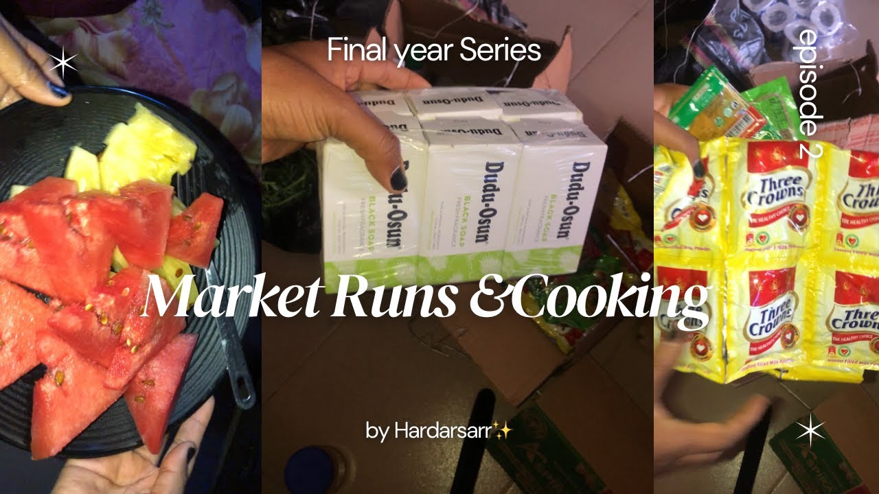 Final Year Diaries EP  2 | Market Runs & Cooking With Me