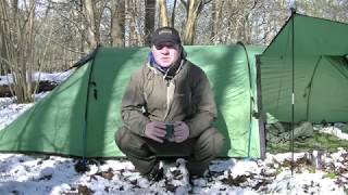 Hoolie 2 Etc Tent Review in the snow - Terra Nova Wild Country two man tent - ideal for wild camping