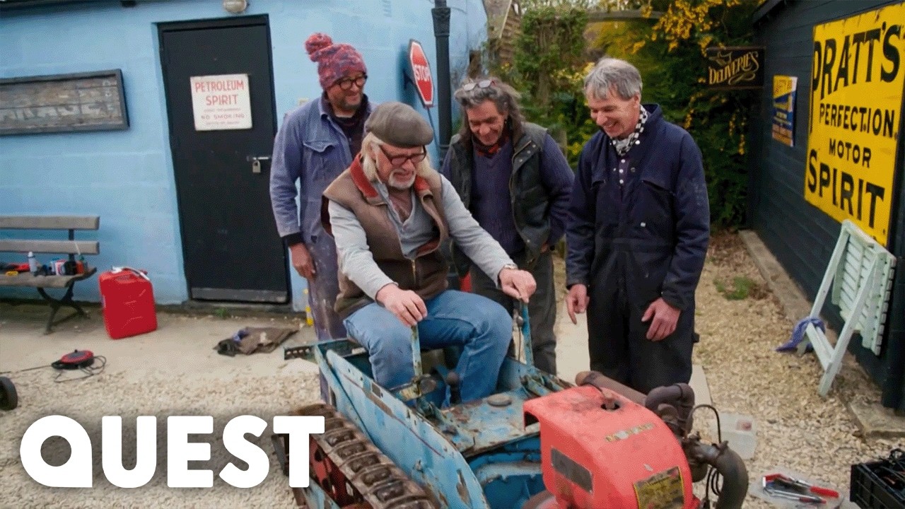 Vintage Tractors, Pre-WW2 Motorbikes And Classic Moulton Bicycle Get A Refurb! | Shed And Buried
