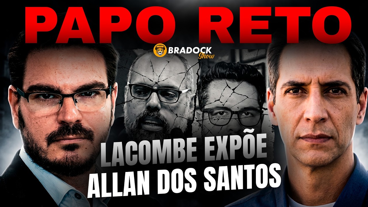 PAPO RETO: Constantino quebra o silêncio sobre Lacombe, Allan dos Santos e a farsa na Direita