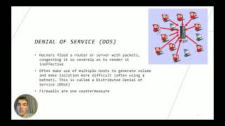 Intro to Computer Networking, Part 5: Network Security
