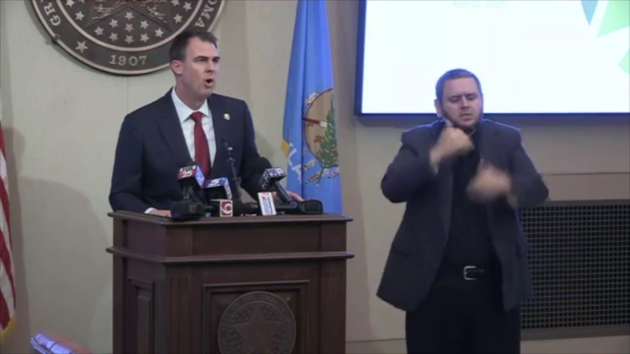  Gov. Stitt plans to reopen state of Oklahoma