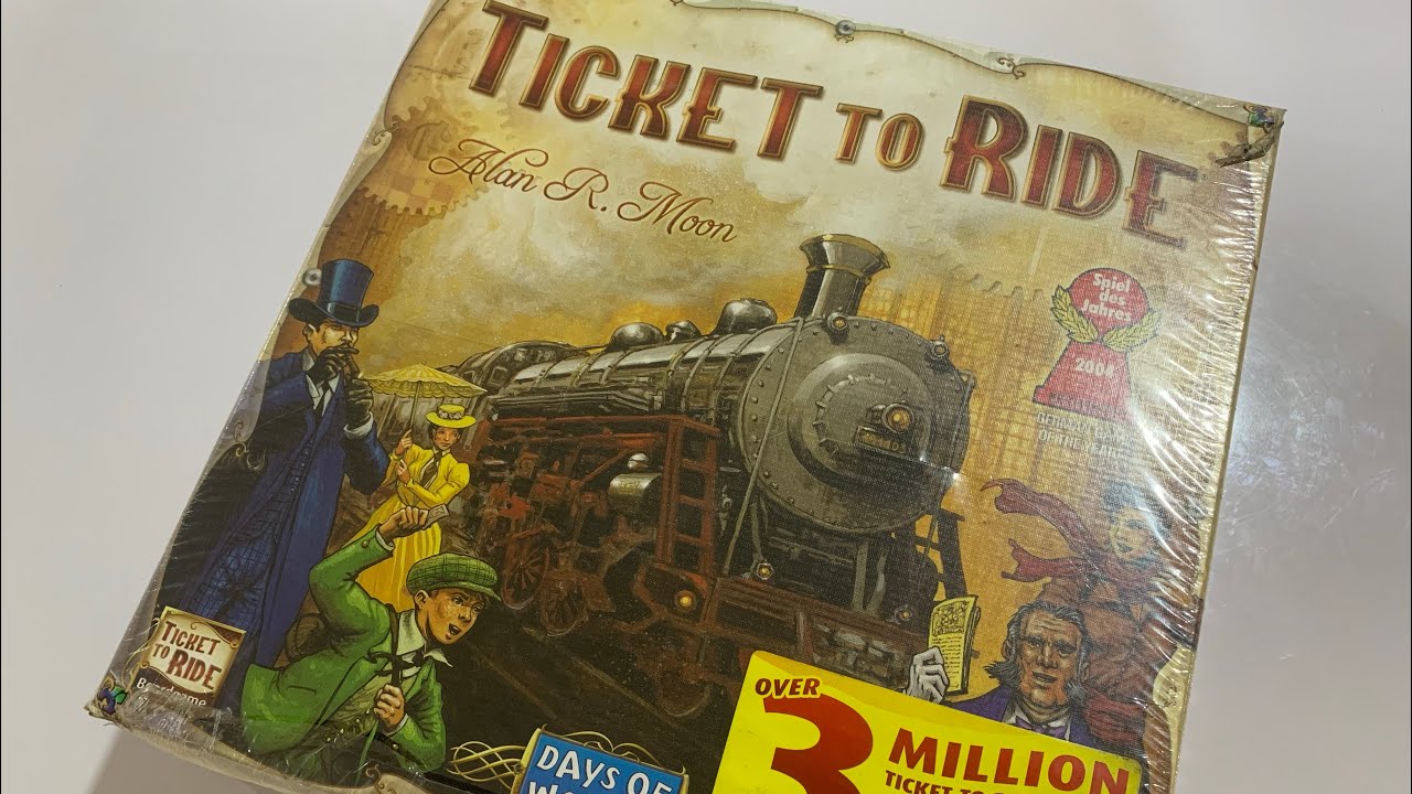 Ticket to Ride (2004) - Boardgame Tutorial Ala Dodo