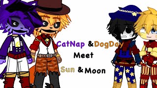 CatNap & DogDay meet Sun & Moon / Poppy Playtime X FNaF Security Breach / Gacha