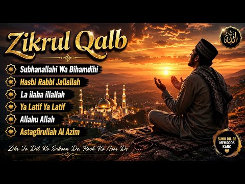 Subhanallahi Wa Bihamdihi 🌙 Hasbi Rabbi Jallallah | Beautiful Zikr Heart Touching | Allahu Alla