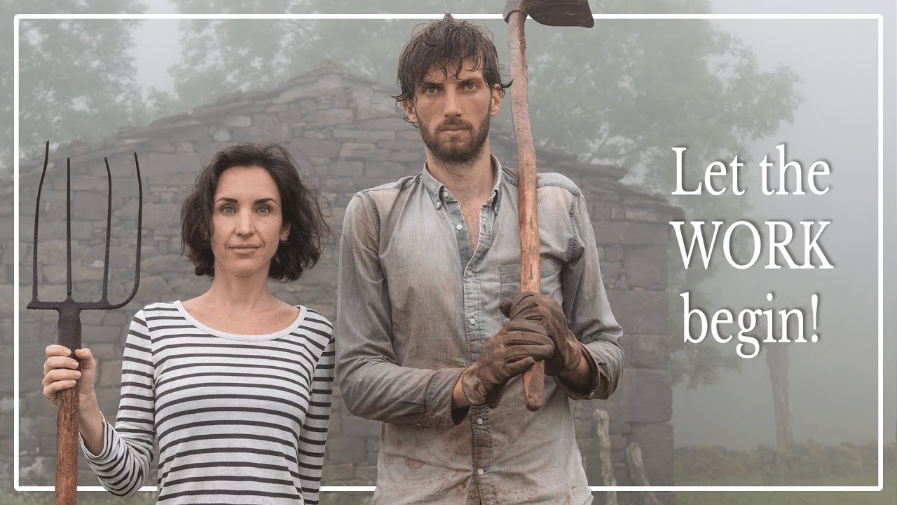 Усадьба в Испании — Начало работы ЧАСТЬ 1 | Уборка нашей земли!