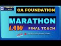 Ca foundation  marathon  december 2023  exam  law paper 1st jan