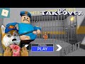 ПОБЕГ ИЗ ТЮРЬМЫ ГАРРИ РОБЛОКС ИВЕНТ The Takeover | BARRY'S PRISON RUN! OBBY ROBLOX