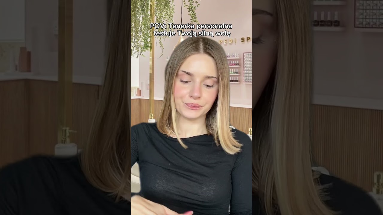 POV: Trenerka personalna testuje Twoją silną wolę