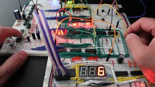 8-bit Computer Build - Arithmatic Unit