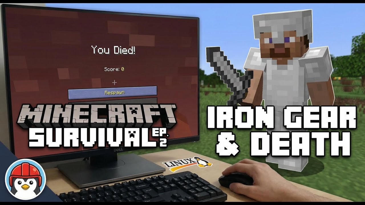 Playing Minecraft on a Linux computer | Episode #2 - YouTube