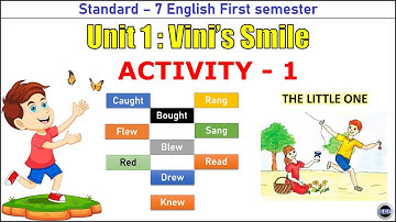 Std 7 English sem 1 unit 1 Activity 1 the little one poem