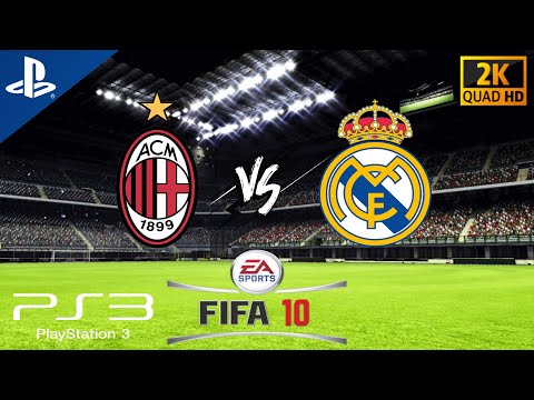 FIFA 10 (AC Milan vs.  Real Madrid) - PS3™ [HD] Gameplay