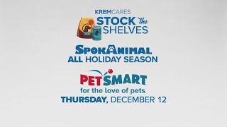 Help Local Pets: KREM Cares Teams Up with Spokanimal for Holiday Pet Food Drive