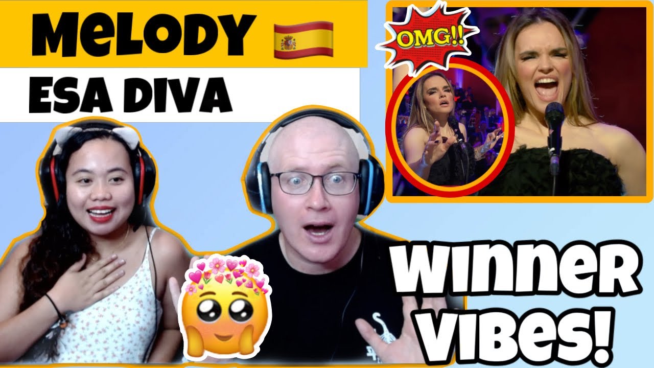 Melody - ESA DIVA (Symphonic Version) | Spain Eurovision 2025 Reaction 🇪🇸
