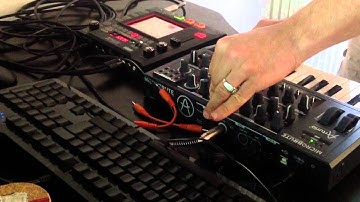 Microbrute, first test