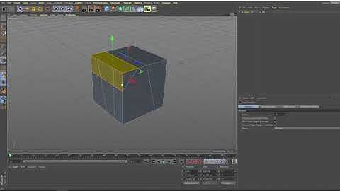 Cinema 4D line cut, knife Tutorial