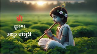 Krishna's Flute|| (बांसुरी) Morning Flute ,Yoga Music ,Indian Relaxing Flute,  Positive Energy 24/58