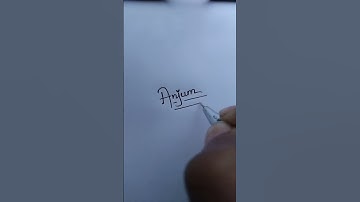 "Anjum" #signature #handwriting #writing #ytshorts #art #drawing #calligraphy #anjum #signwriting