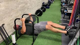Feet-Elevated Inverted Row