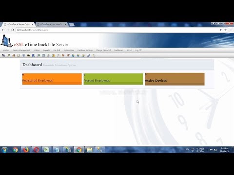eTimeTrackLite Web Installation | SQL Installation | License Update | eSSL | 2018 |