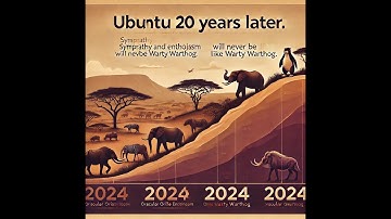 Ubuntu 20 Years Later: Oracular Oriole 24.10 Will Never Be Like Warty Warthog