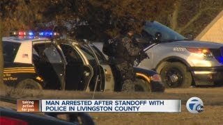 Man arrested after standoff with police