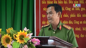 Công an tỉnh Long An tổ chức Hội nghị giao ban lực lượng Cảnh sát điều tra 6 tháng đầu năm 2024