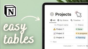 How to create Tables in Notion | Step-by-Step Full Guide (2024)