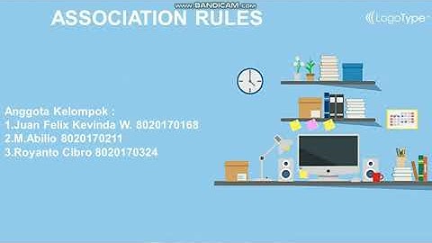 Association Rules menggunakan RapidMiner