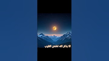 القران الكريم راحة نفسية هدية لك عزيزي 35 ثانية من الهدوء #القرآن_الكريم #قران #متابعة #quran #islam
