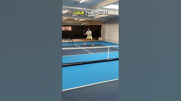 Pickleball Third Shot Drop Tips: How to Generate Topspin for Consistency ⚡️ #pickleball